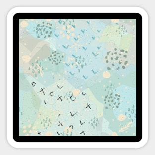 Abstract Pattern Sticker